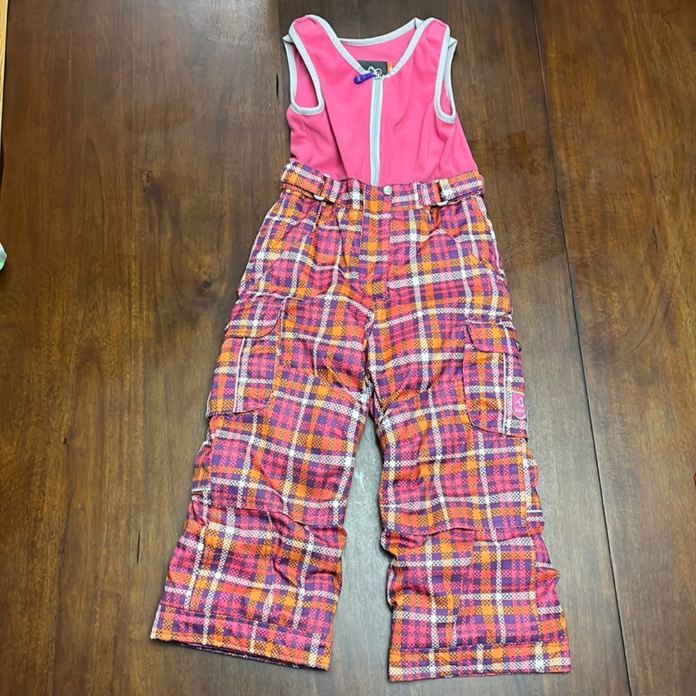Jupa Girls Bib / Overall Snow Pants Size 4